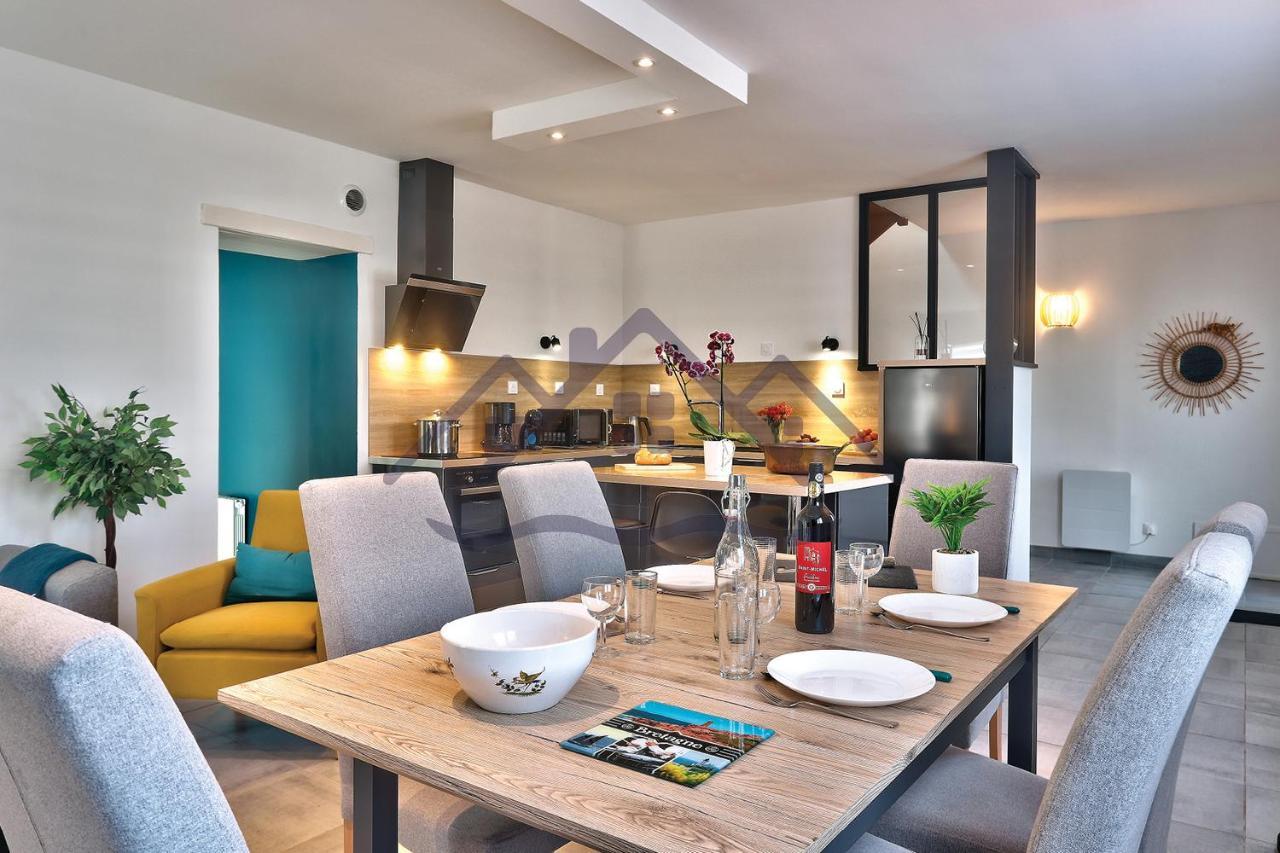 Localise - M33B - Kerbraz, Maison En Duplex Avec Jardin Clos Au Guilvinec - Tout A Pied, Plages, Port, Centre, Commerces, Marche - Wif Inclus - Linge De Lit Inclus Villa Luaran gambar