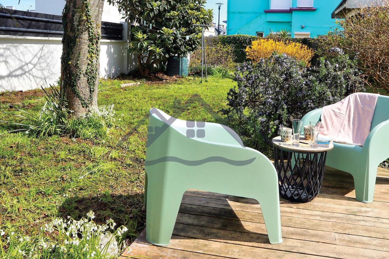 Localise - M33B - Kerbraz, Maison En Duplex Avec Jardin Clos Au Guilvinec - Tout A Pied, Plages, Port, Centre, Commerces, Marche - Wif Inclus - Linge De Lit Inclus Villa Luaran gambar