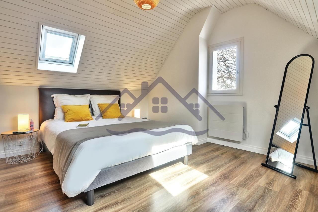 Localise - M33B - Kerbraz, Maison En Duplex Avec Jardin Clos Au Guilvinec - Tout A Pied, Plages, Port, Centre, Commerces, Marche - Wif Inclus - Linge De Lit Inclus Villa Luaran gambar