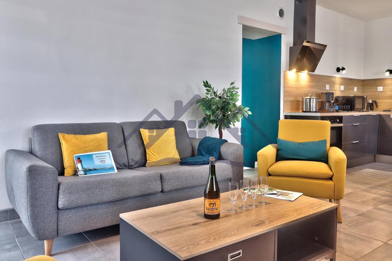 Localise - M33B - Kerbraz, Maison En Duplex Avec Jardin Clos Au Guilvinec - Tout A Pied, Plages, Port, Centre, Commerces, Marche - Wif Inclus - Linge De Lit Inclus Villa Luaran gambar