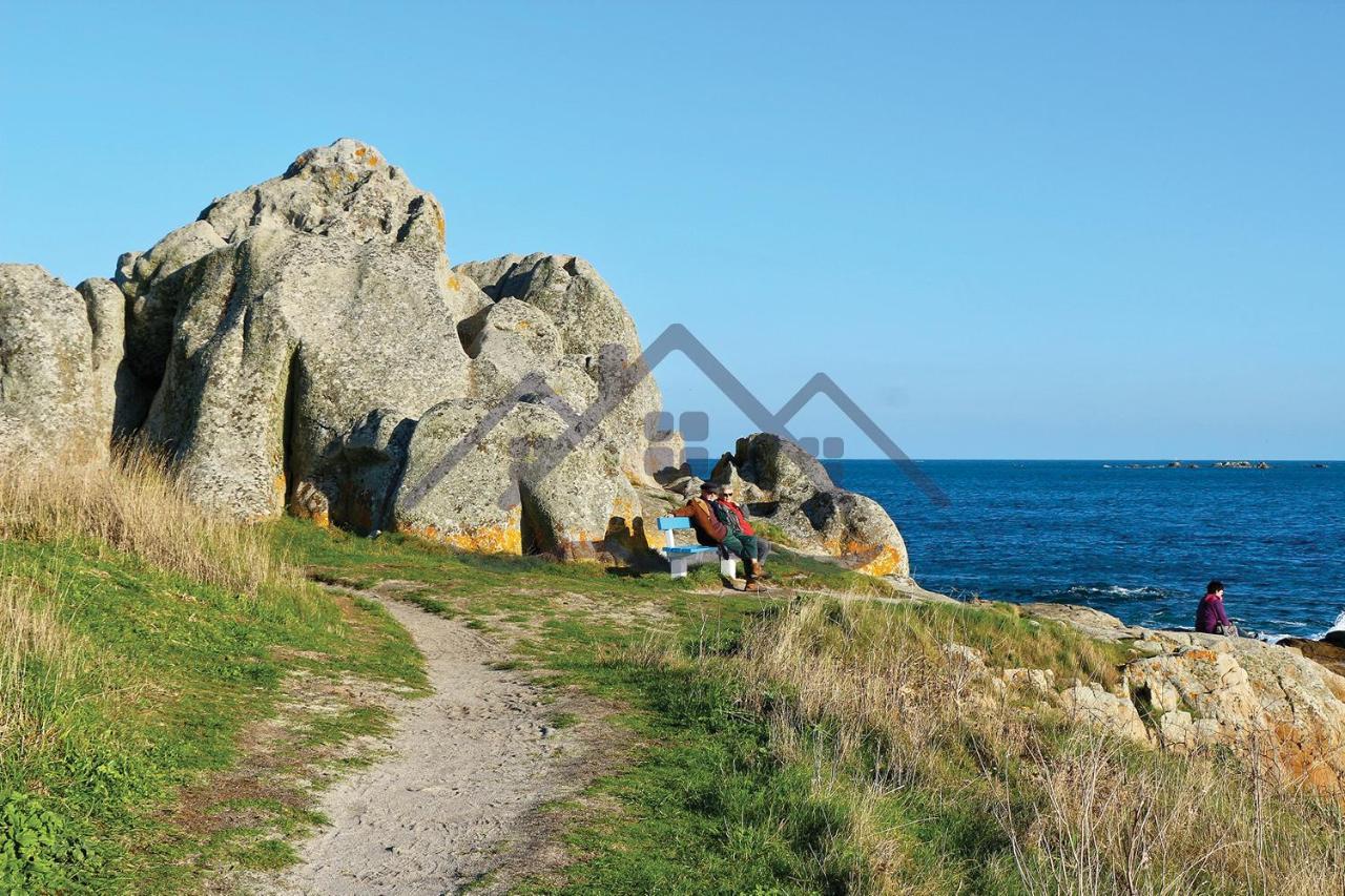 Localise - M33B - Kerbraz, Maison En Duplex Avec Jardin Clos Au Guilvinec - Tout A Pied, Plages, Port, Centre, Commerces, Marche - Wif Inclus - Linge De Lit Inclus Villa Luaran gambar